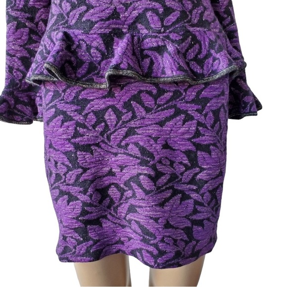 Rare Vintage 1980s Dior Peplum Dress - Picture 2 of 5